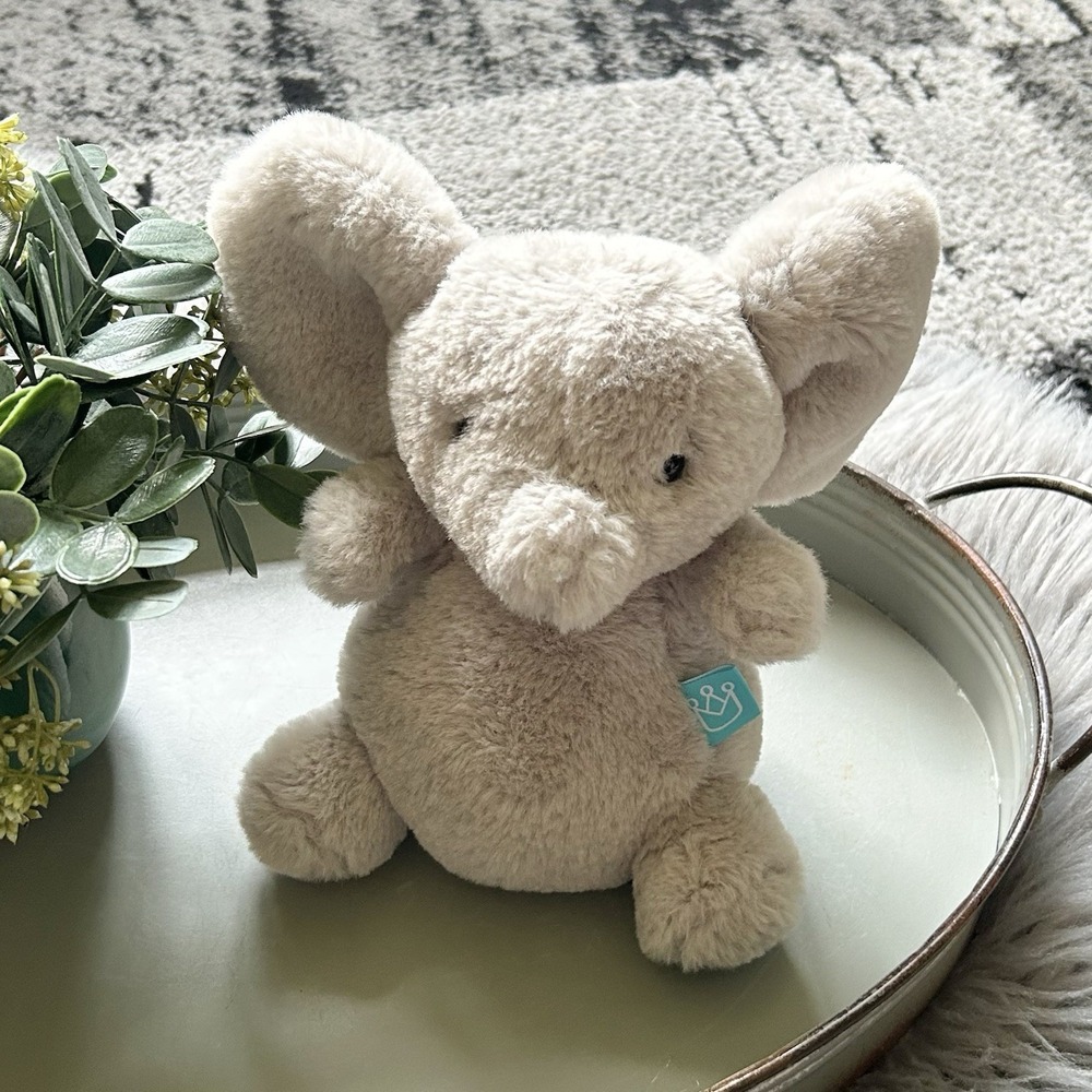 Manhattan Toy Plush Elephant Stuffed Animal Kids 2019 Baby Circus Gray Soft 8"